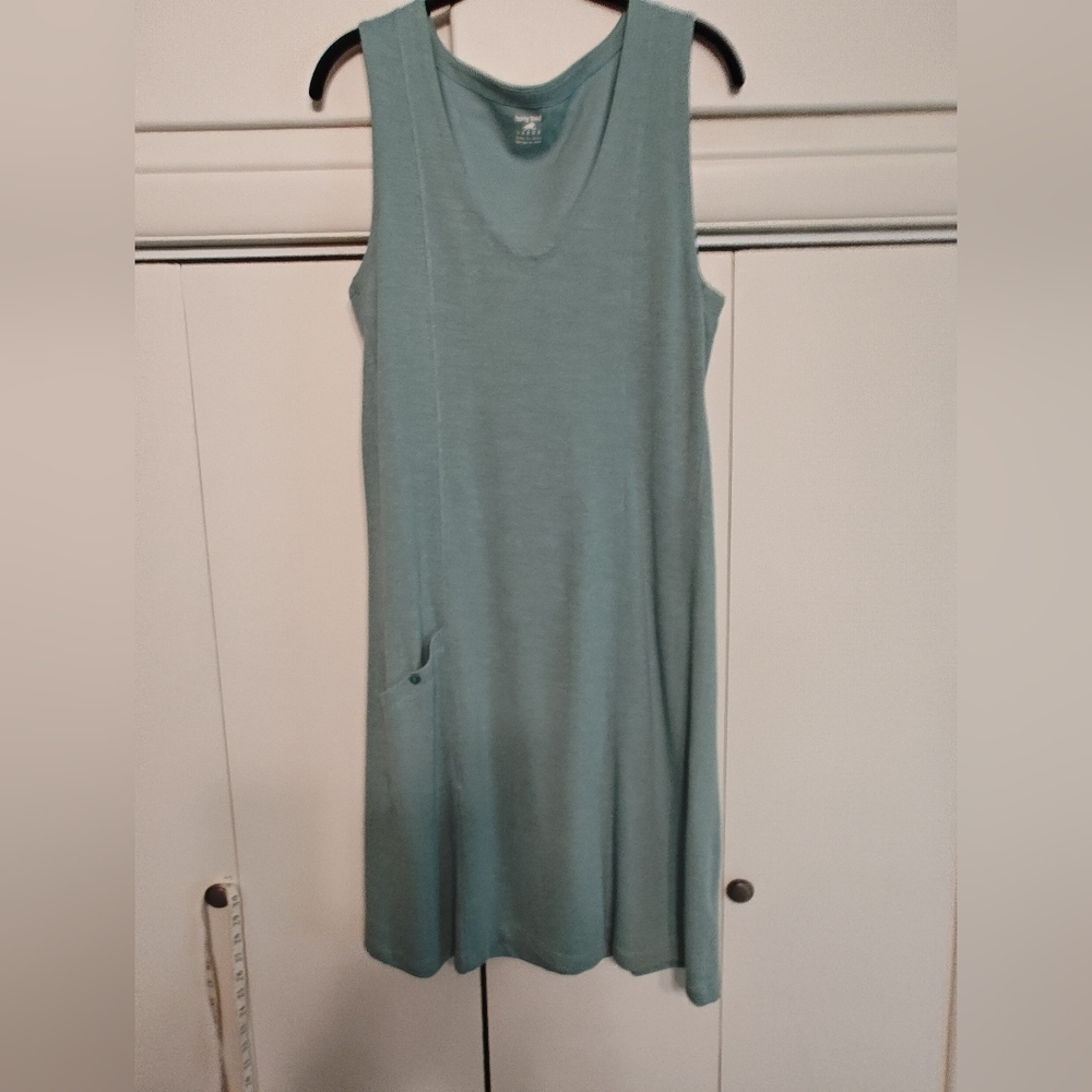 Horny Toad Dress in Dusty Teal